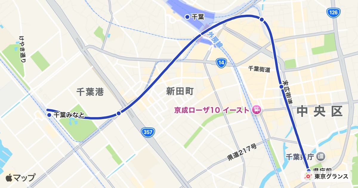 千葉モノレール1号線