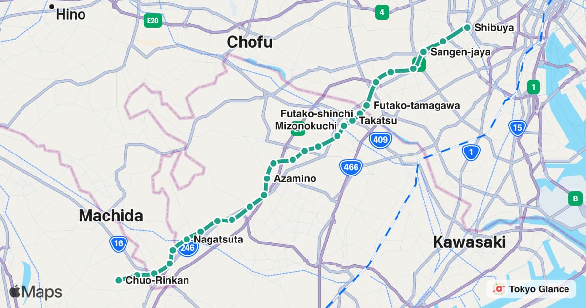 田园都市线