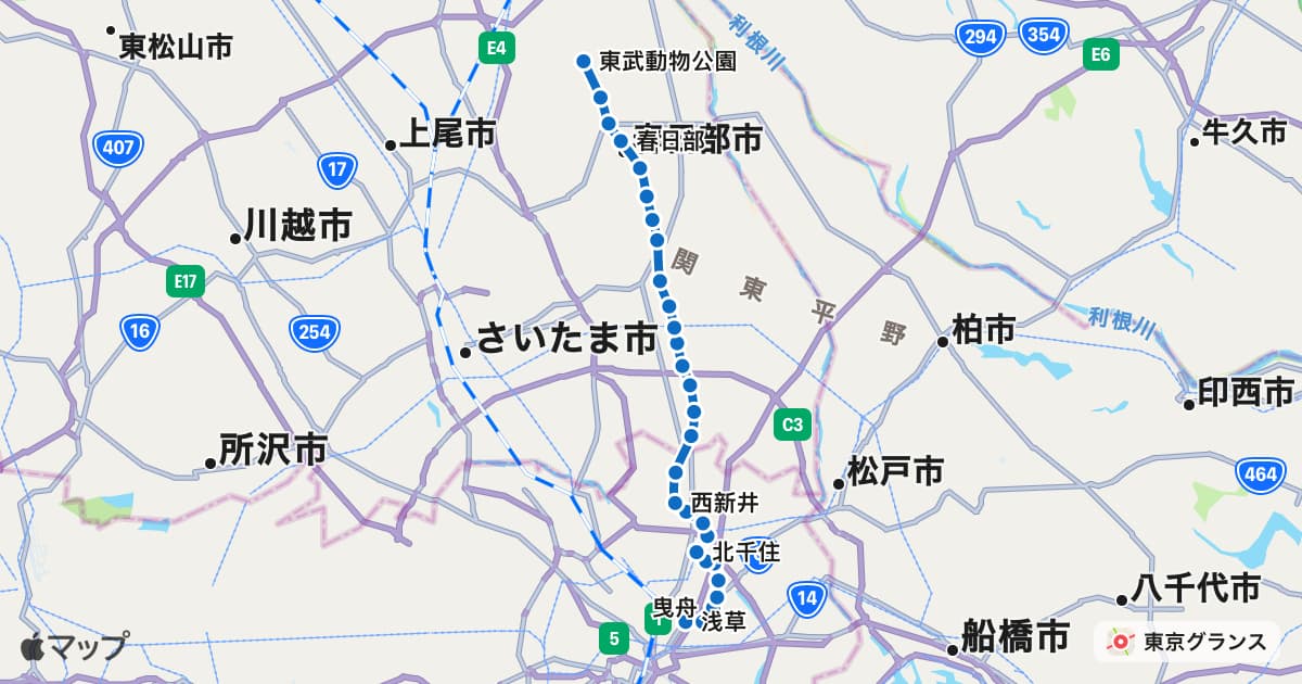 東武スカイツリーライン
