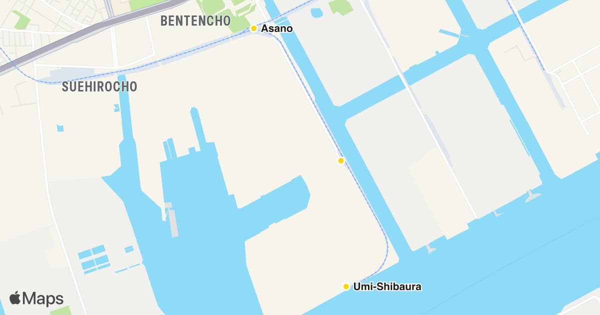 Tsurumi Umi Shibaura Branch Line