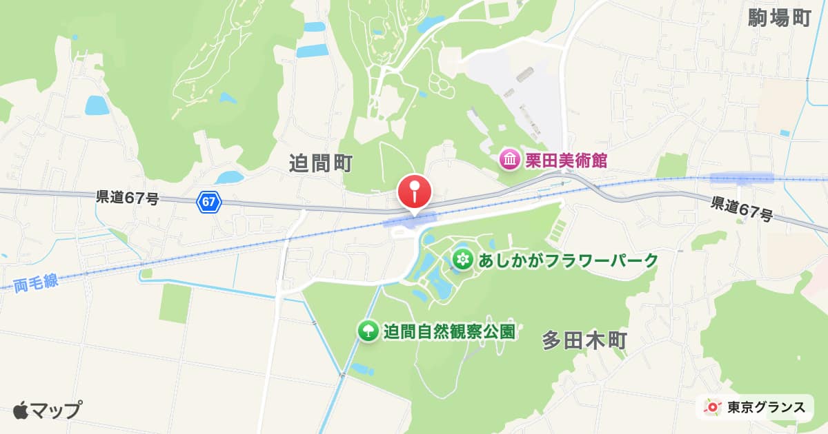 あしかがフラワーパーク駅