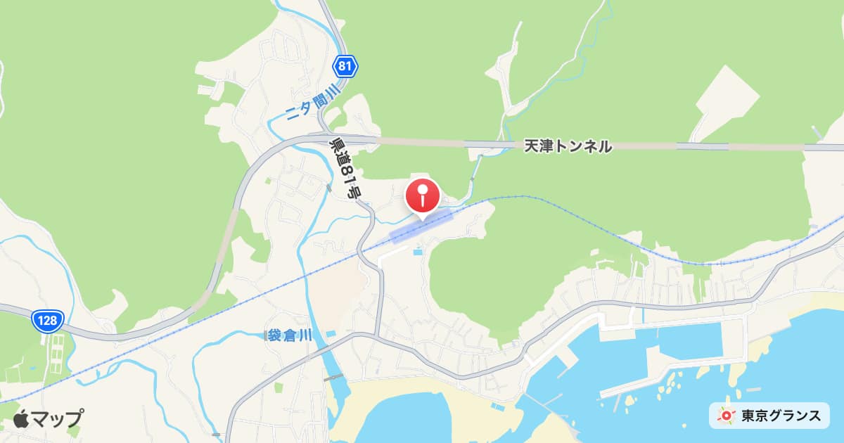 安房天津駅