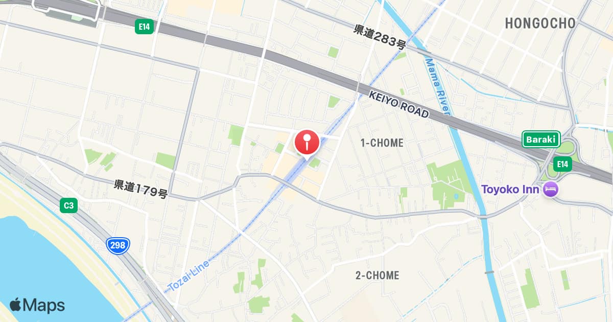 Baraki-nakayama Station