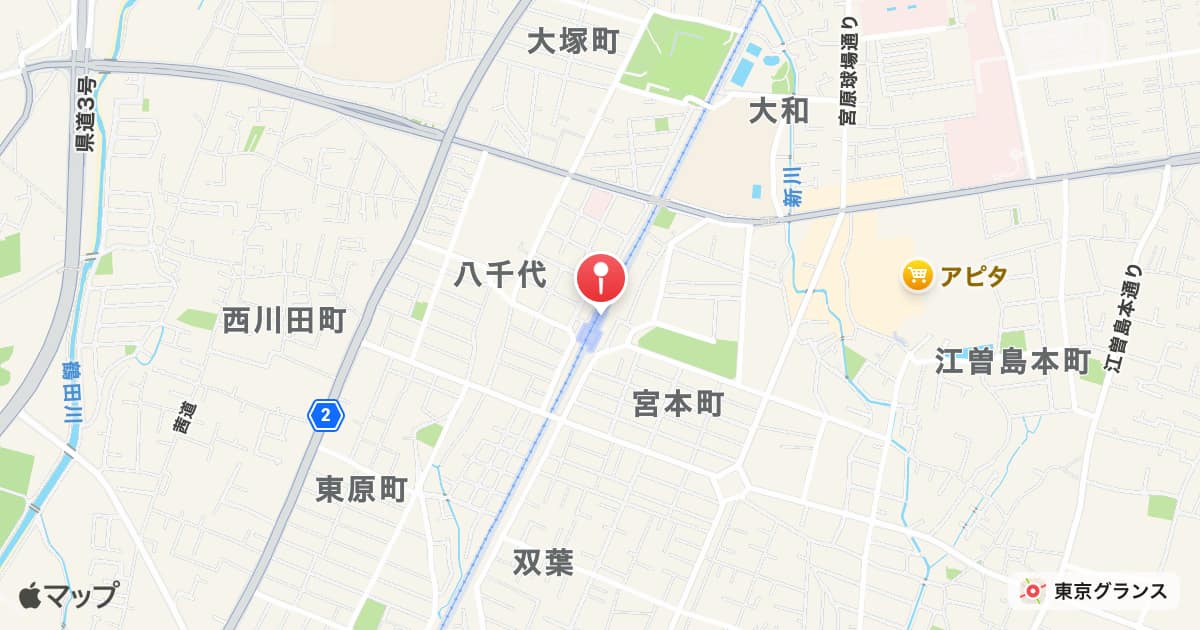 江曽島駅