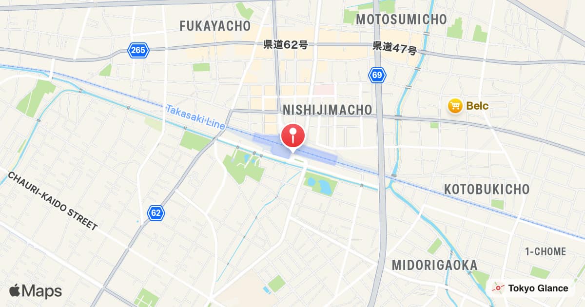 Fukaya Station