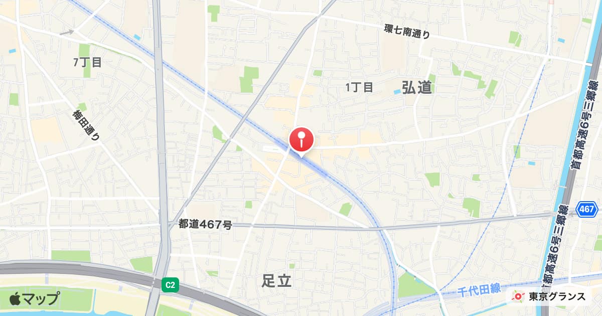 五反野駅
