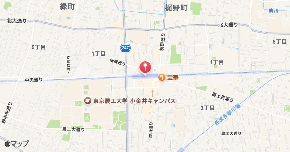東小金井駅