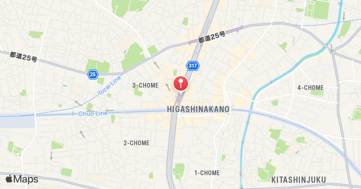 Higashi-nakano Station