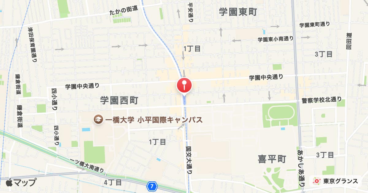 一橋学園駅