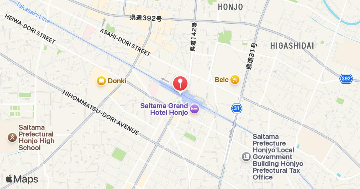 Honjo Station