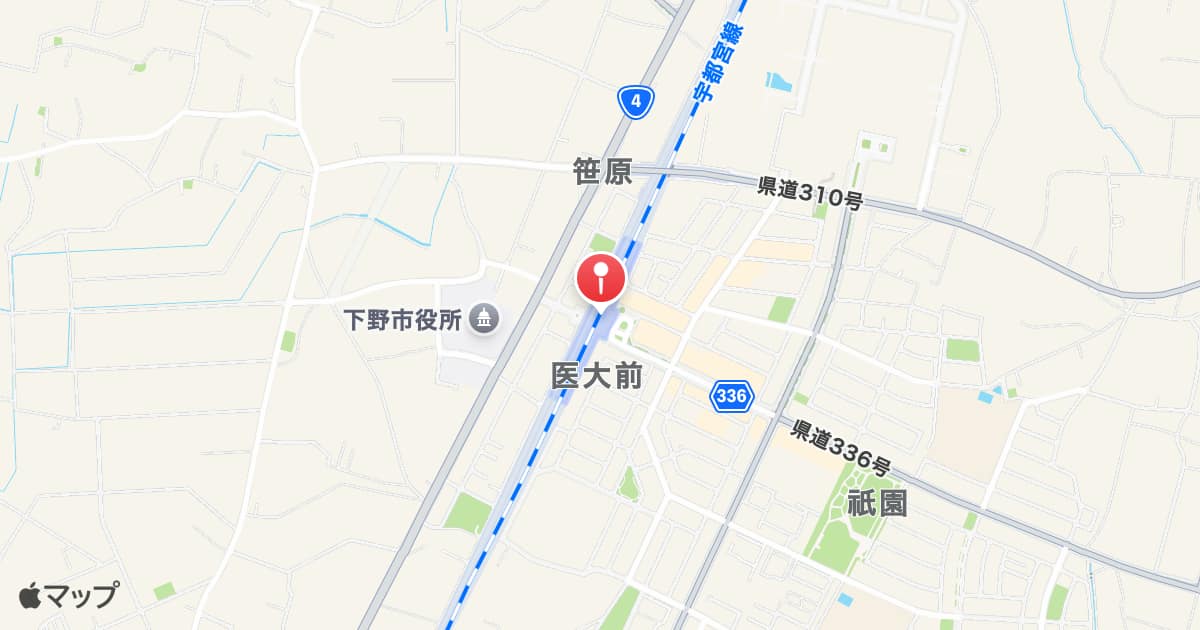自治医大駅