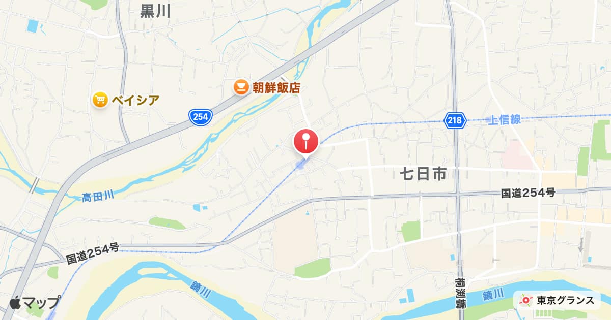 上州七日市駅