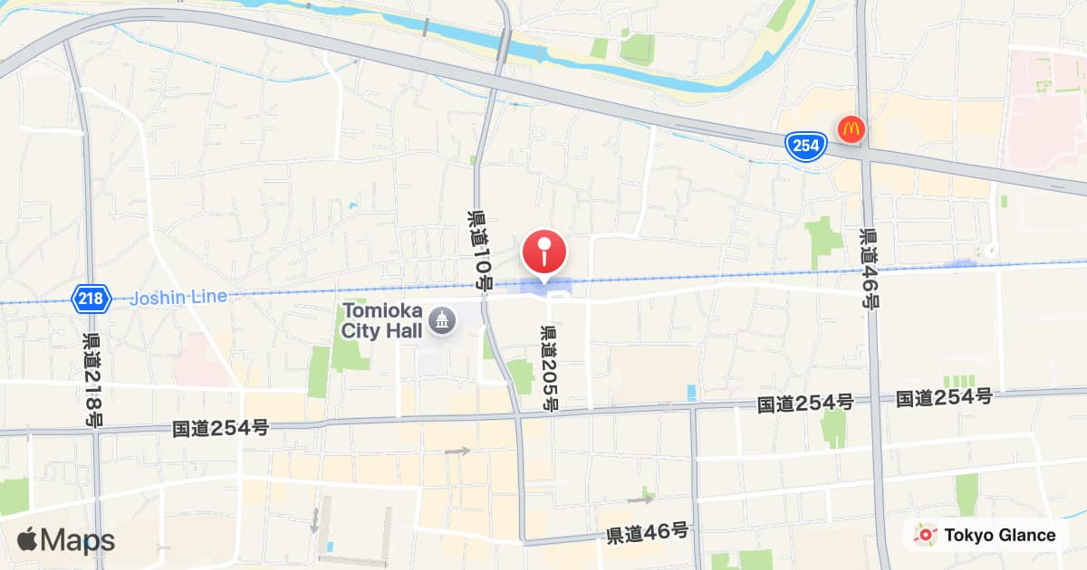 Joshu-Tomioka Station