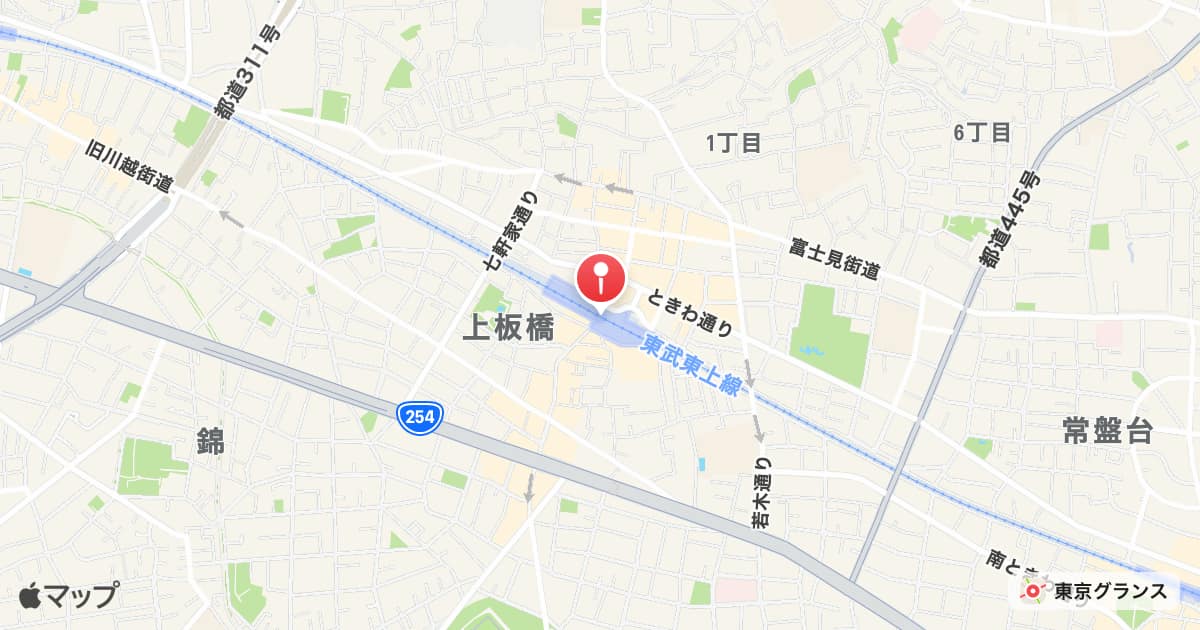 上板橋駅