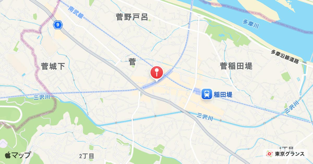 京王稲田堤駅