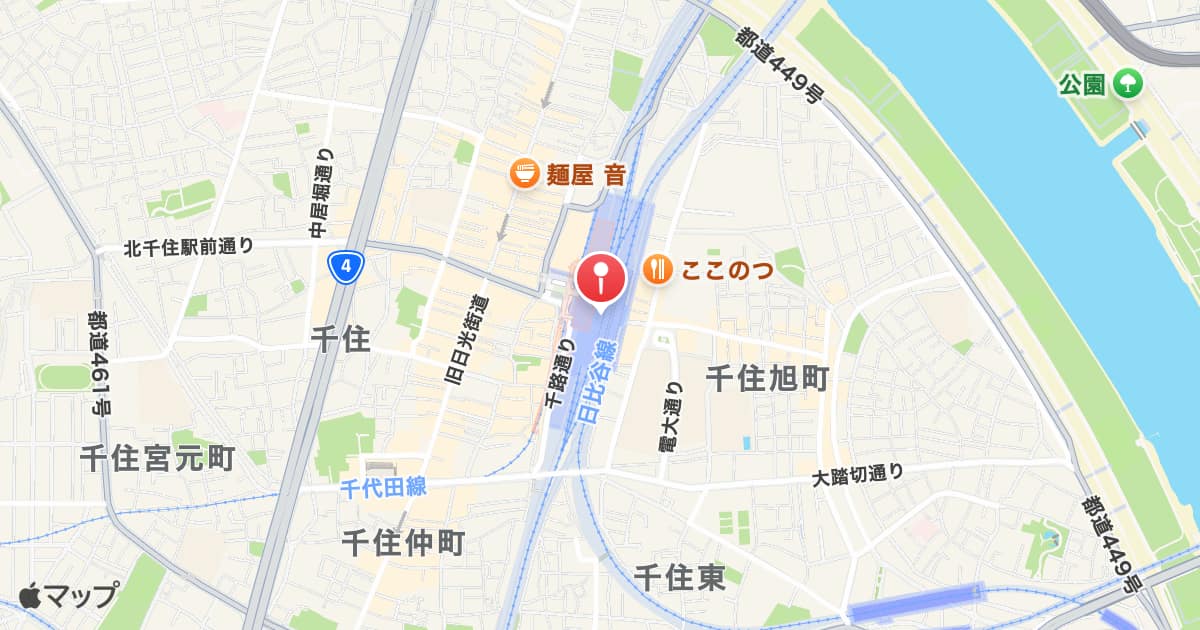 北千住駅