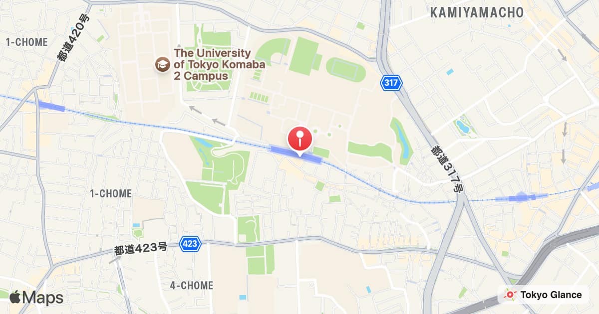 Komaba-tōdaimae Station