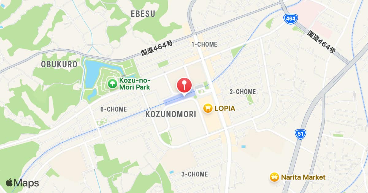 Kōzunomori Station