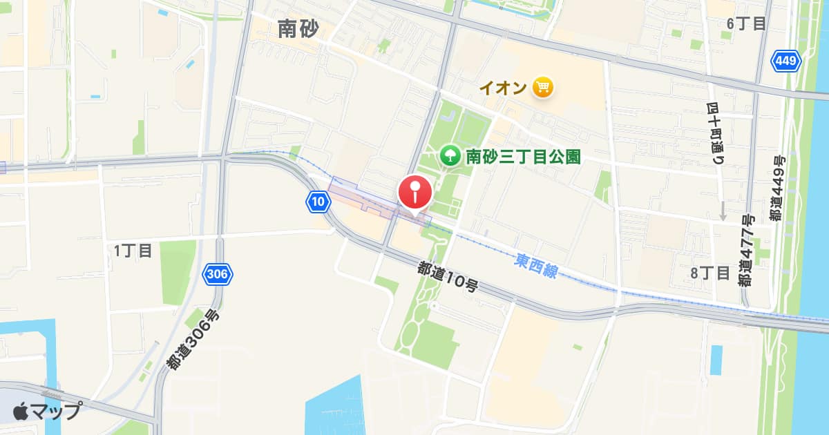 南砂町駅