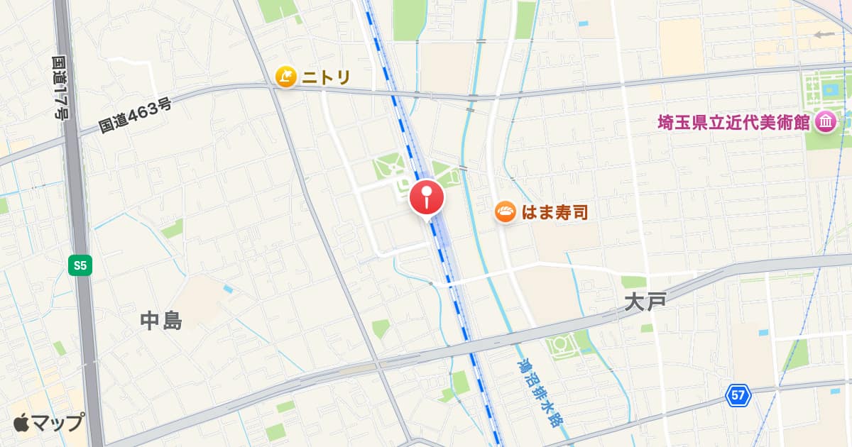 南与野駅