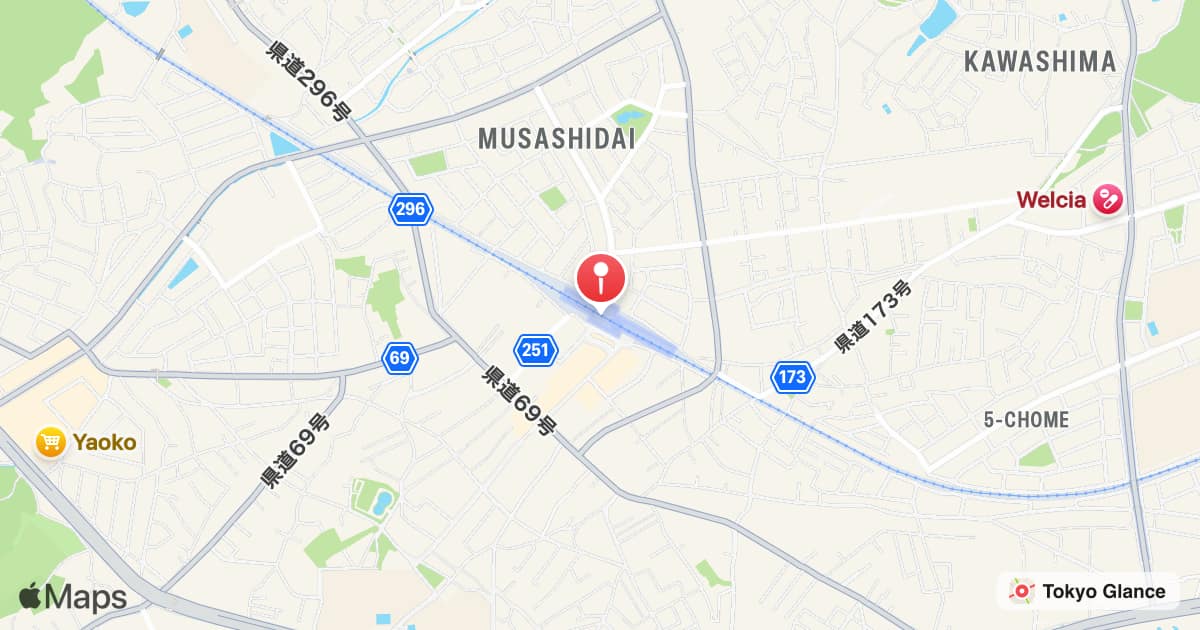 武藏岚山站