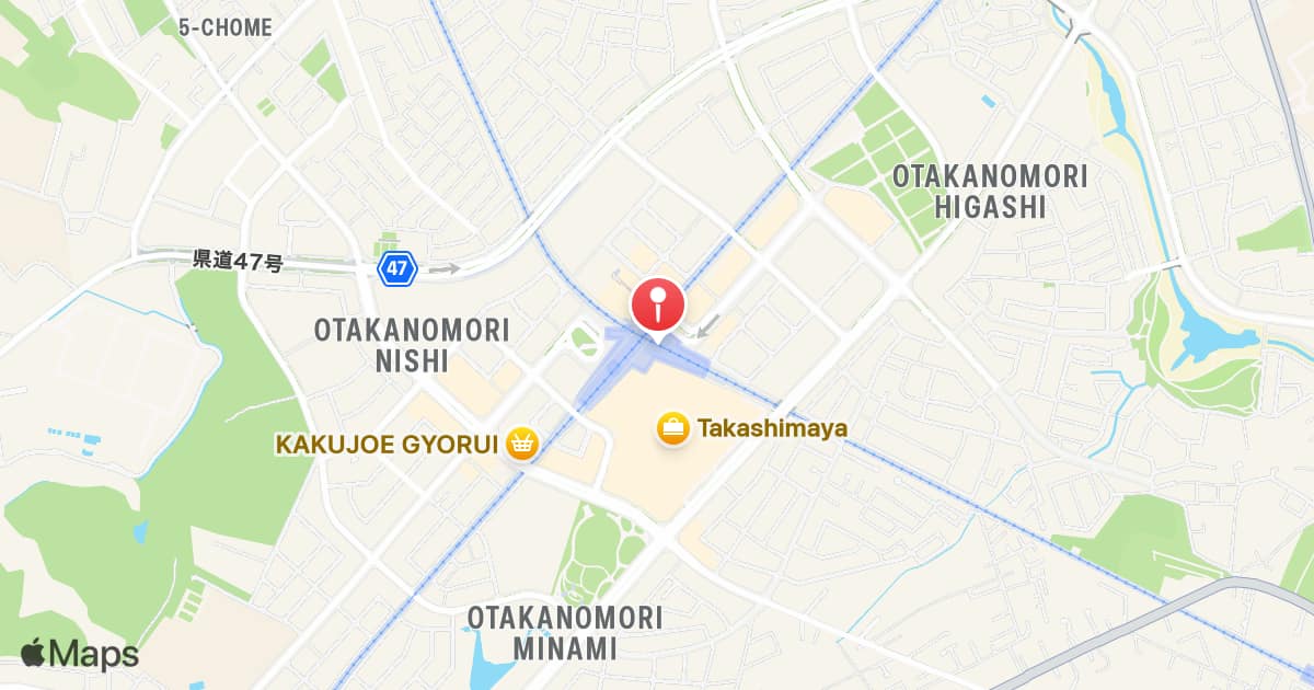 Nagareyama-otakanomori Station