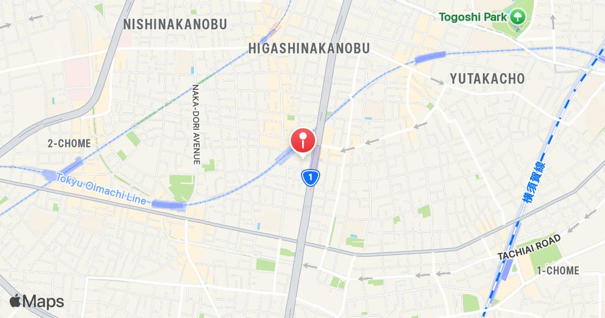 Nakanobu Station