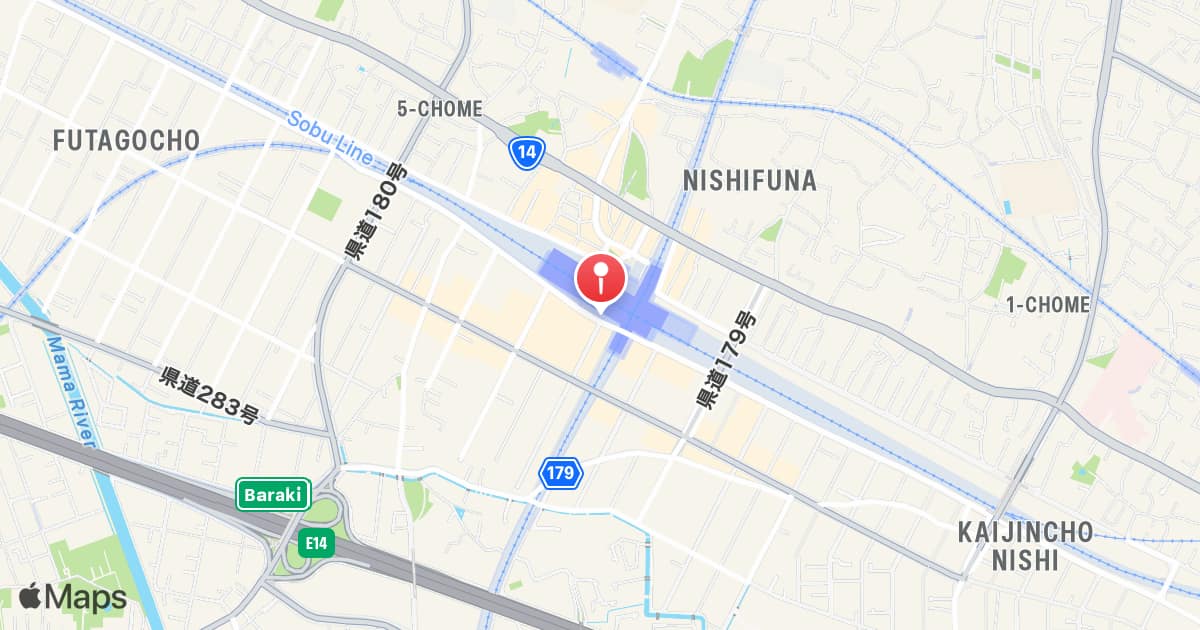 Nishi-funabashi Station