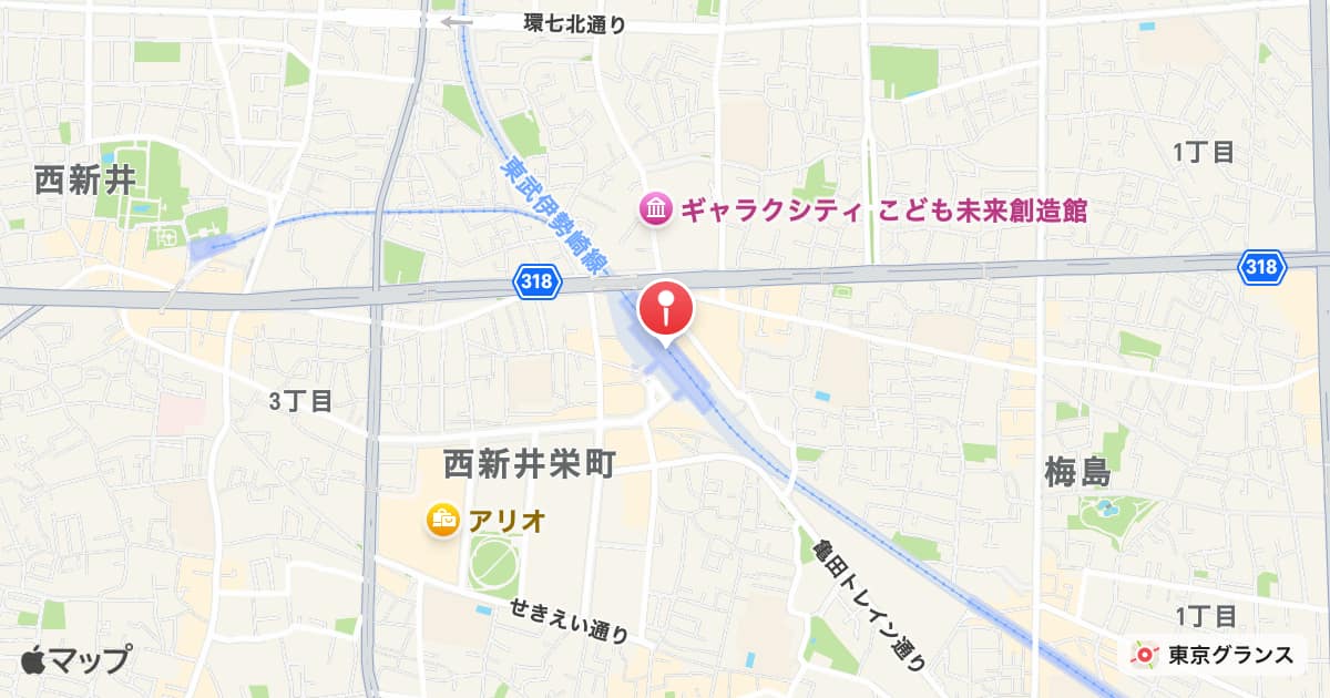 西新井駅