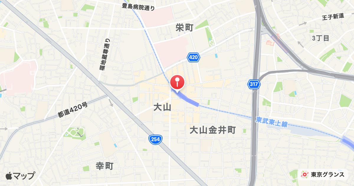 大山駅(Tobu)