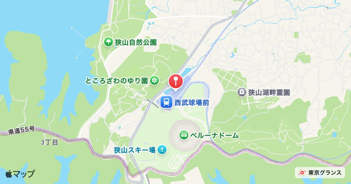 西武球場前駅