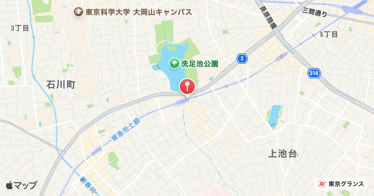 洗足池駅