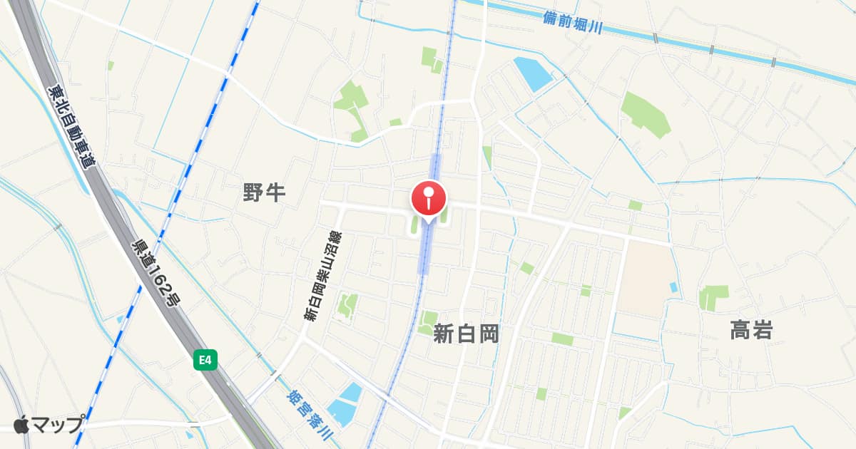 新白岡駅
