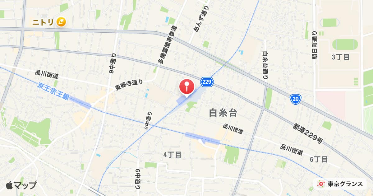 白糸台駅