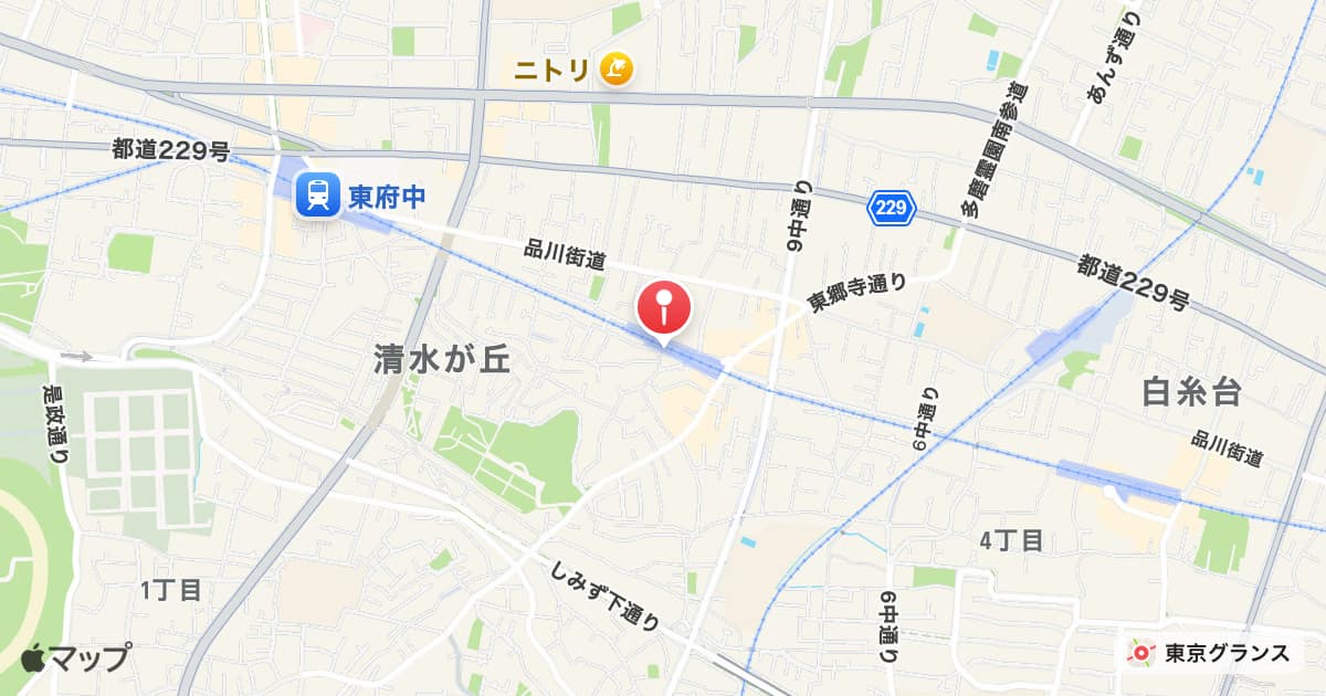 多磨霊園駅