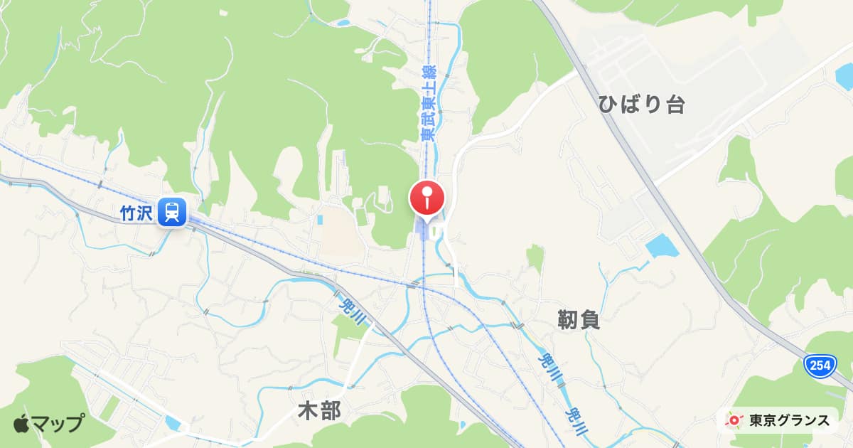 東武竹沢駅