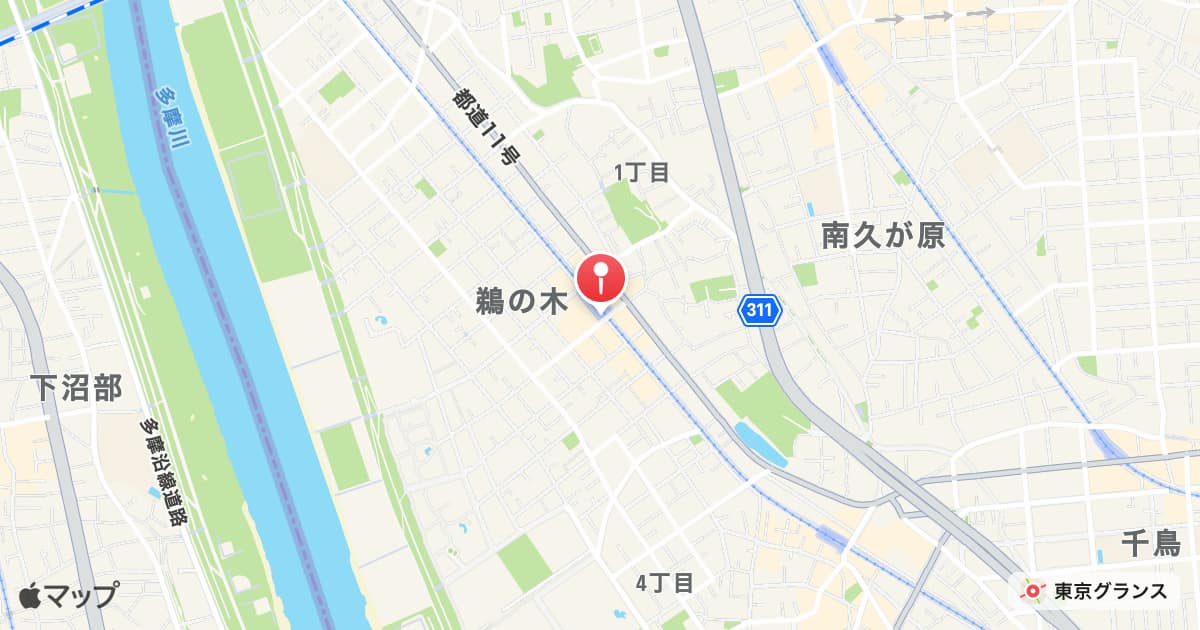 鵜の木駅