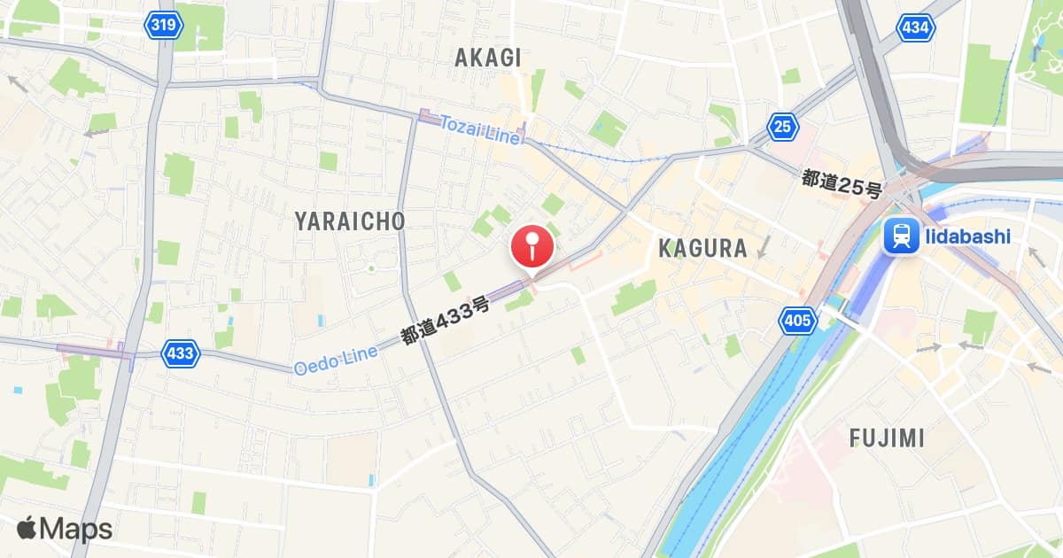 Ushigome-kagurazaka Station